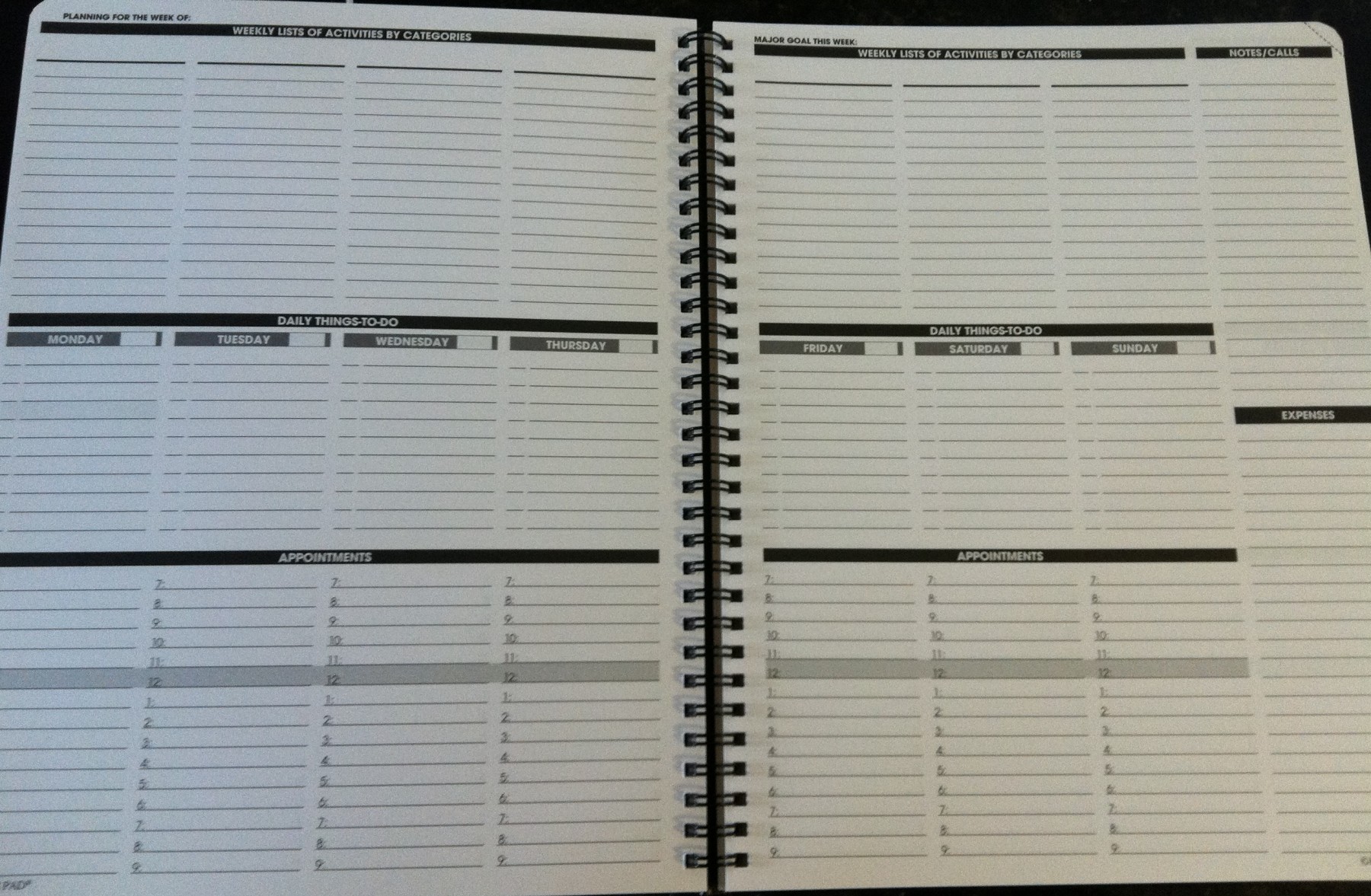 Tools: Planner Pad, the Funnel of Focus - The Open Notebook