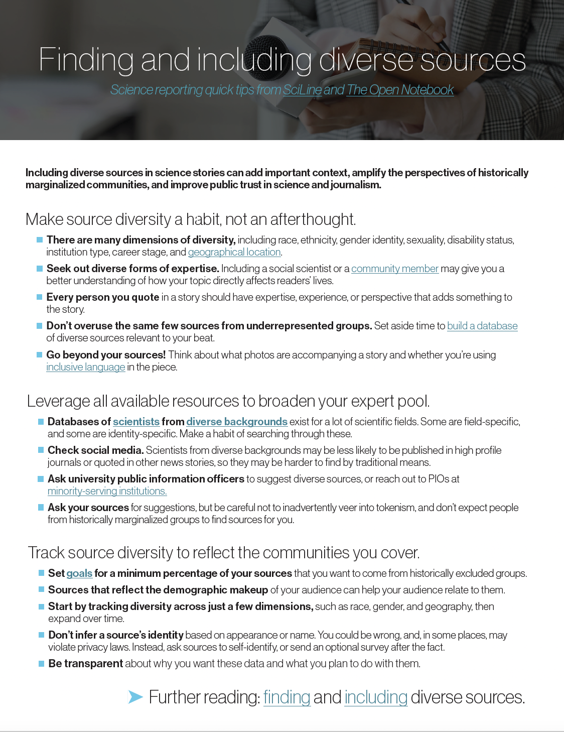 PDF of FINDING AND INCLUDING DIVERSE SOURCES