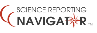 Science Reporting Navigator logo.