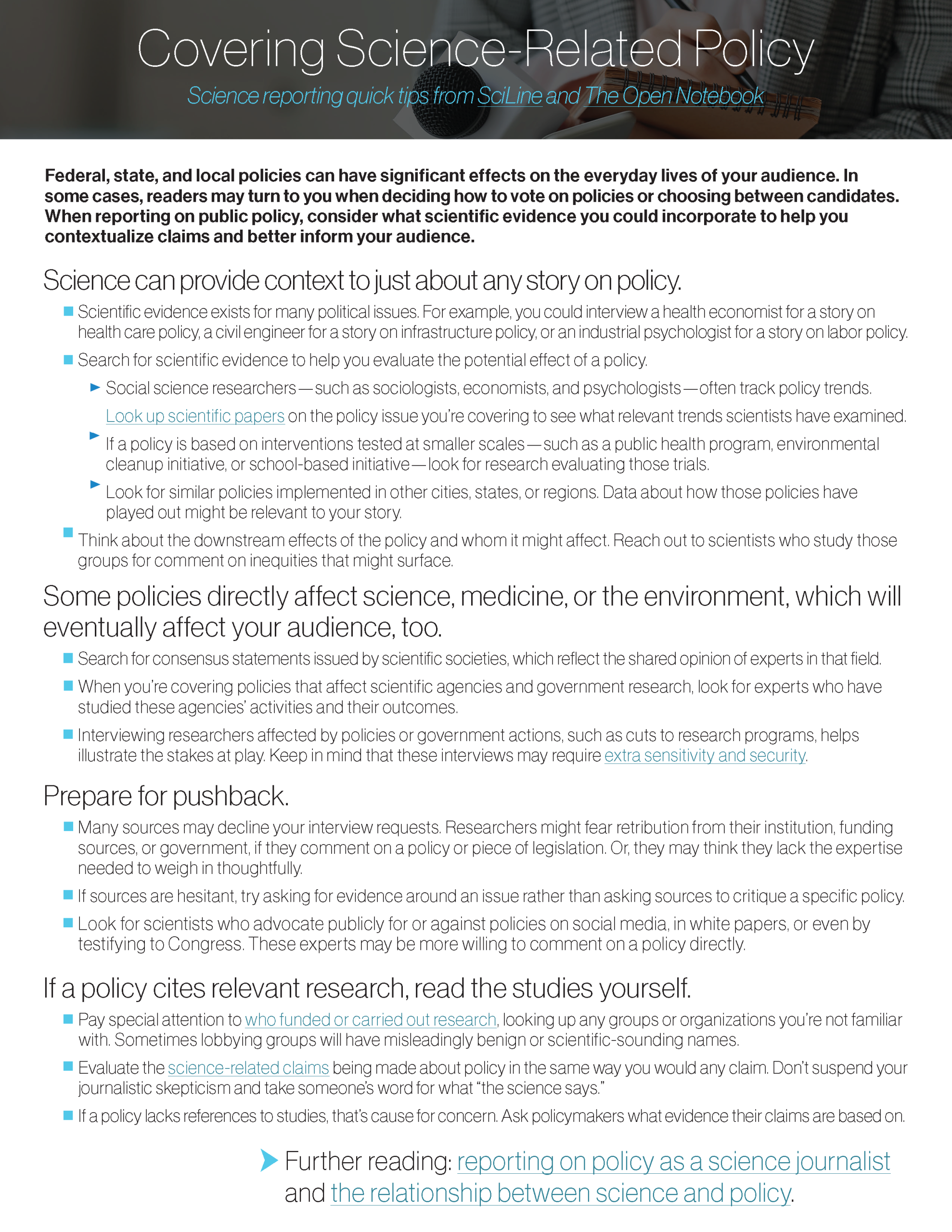 PDF of COVERING SCIENCE-RELATED POLICY