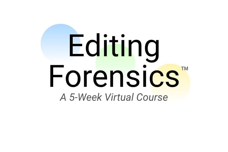 Editing Forensics. A 5-Week Virtual Course